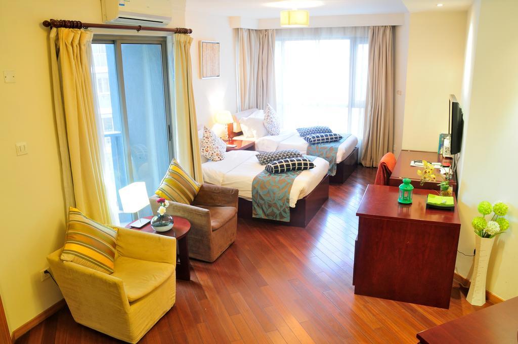 Shanghai Kingland Serviced Apartment Exterior photo